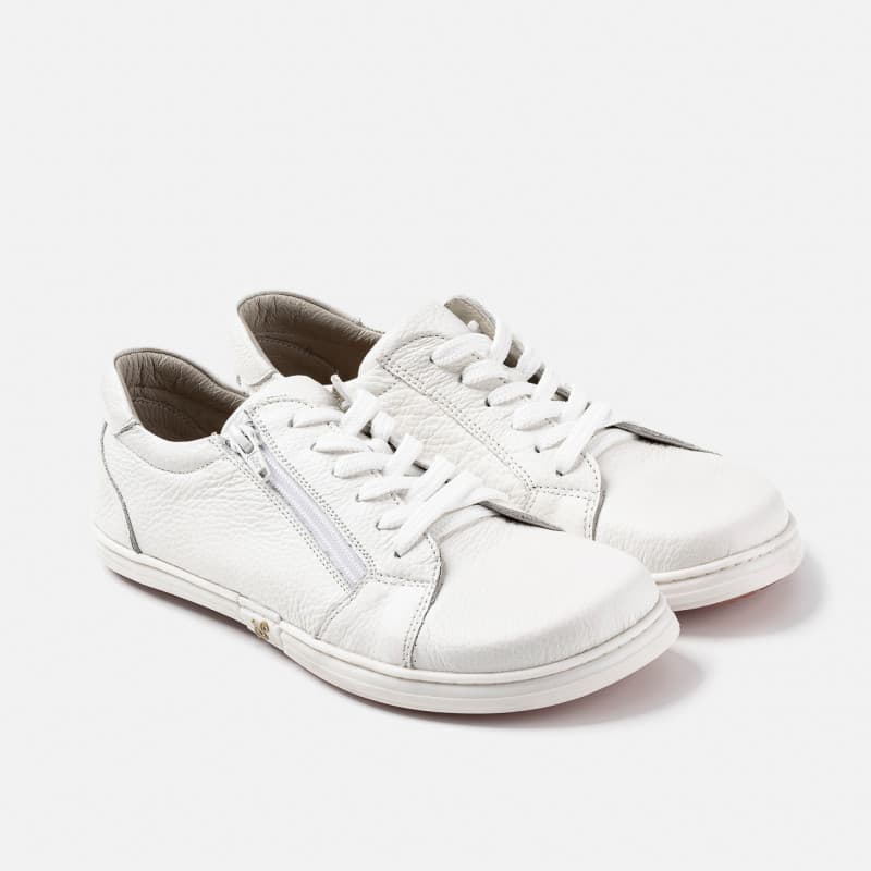 Damskie sneakersy barefoot – ECHO WHITE