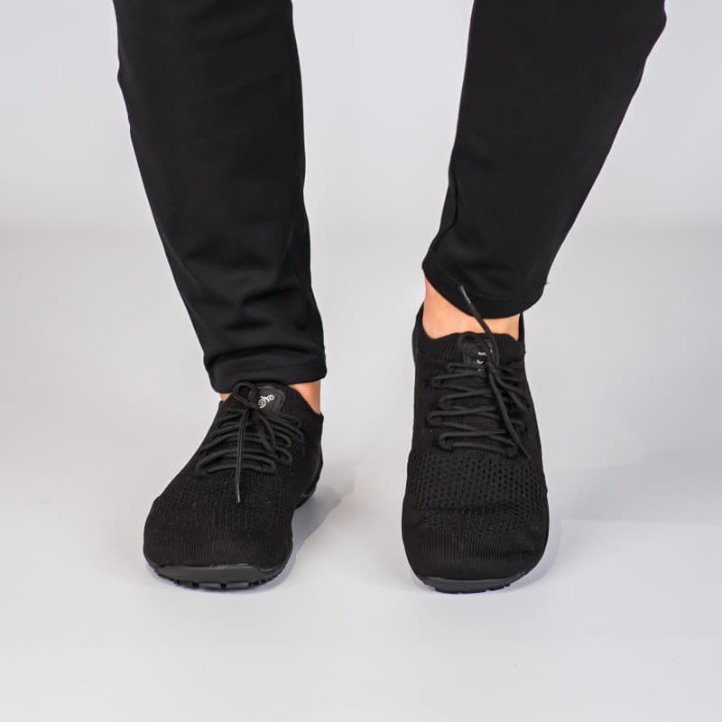 Męskie sportowe buty barefoot na siłownię - MAX BLACK