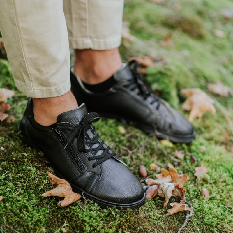 Męskie sneakersy barefoot – ECHO BLACK