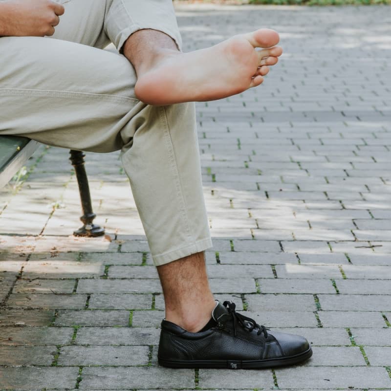 Męskie sneakersy barefoot – ECHO BLACK