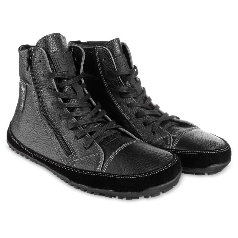 Męskie buty barefoot na cały rok - Alaskan Light Black